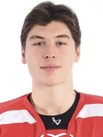 Aiden Celebrini headshot Aiden Celebrini headshot